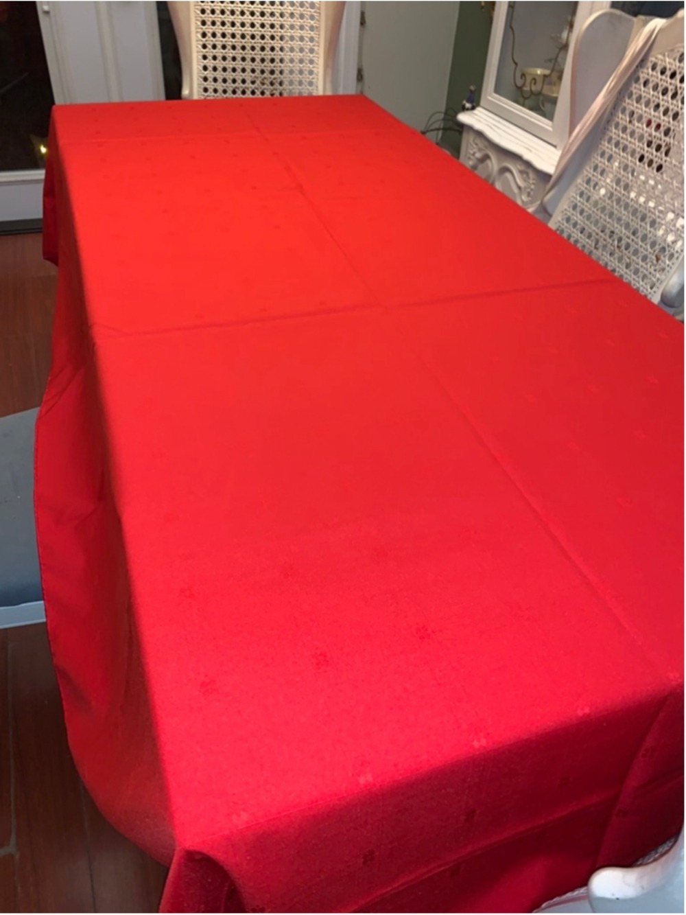 Unbranded Red Table Linen One Size